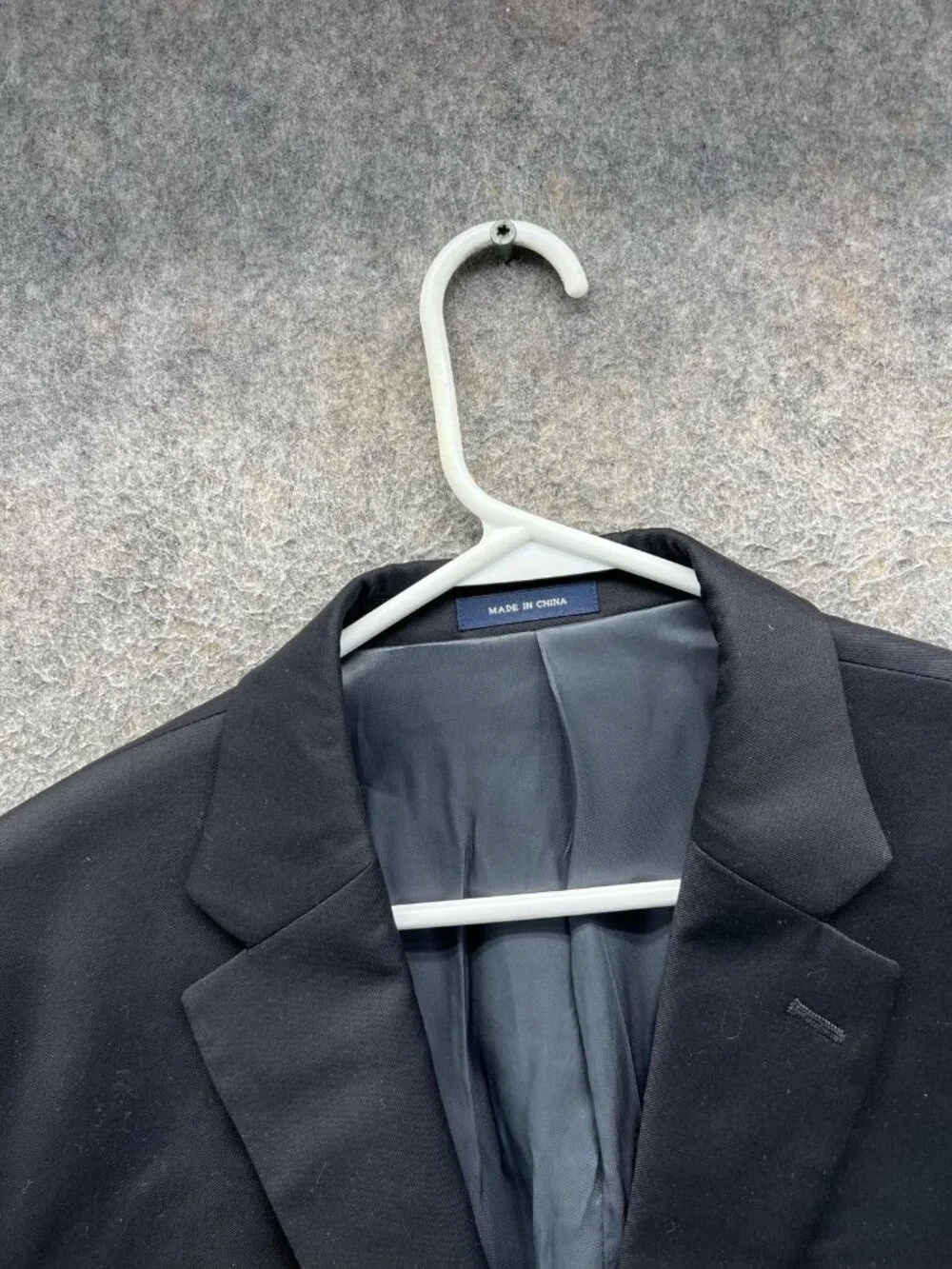 Ralph Ralph Lauren Blazer Mens 40S Black Wool Suit Jacket Short Dress Dillard's